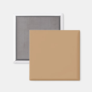 Design mit braunem Hintergrund und weißer Grenze Magnet