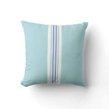 Design mit hellblauen Streifen