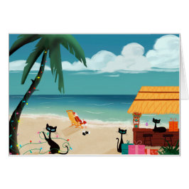 Design Mitte des Jahrhunderts - Kätzchen und Weihn