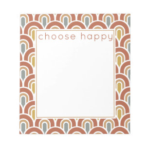 Design moderne arc-en-ciel Bloc-notes