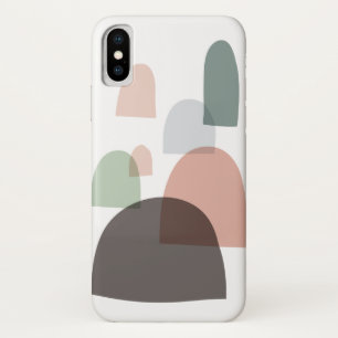 Design moderne du milieu du siècle iPhone X Coque