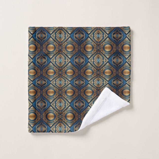 Design moderne égyptien, islamique, arabe et afric (Gant de toilette)