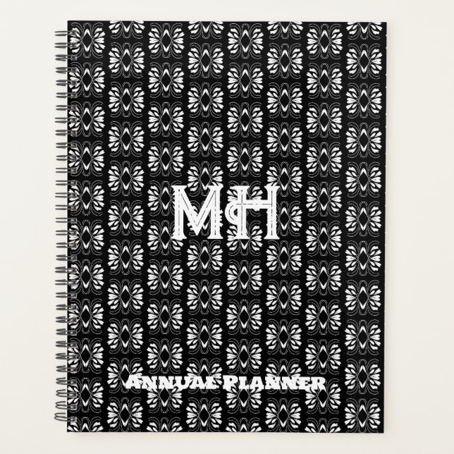 Design moderne scandinave personnalisé noir et bla (Devant)