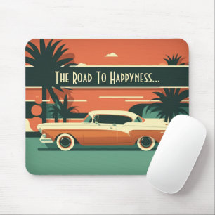Design Mousepad - Retro 50er, 60er
