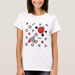 Design-Muster für Retro-Memphis T-Shirt