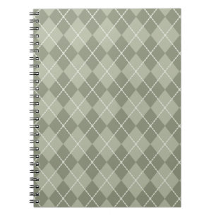 Design-Notebook für grüne Raute Notizblock