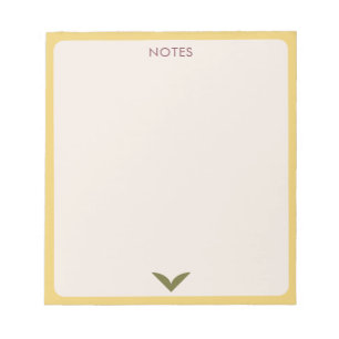 Design-Notizblock Notizblock