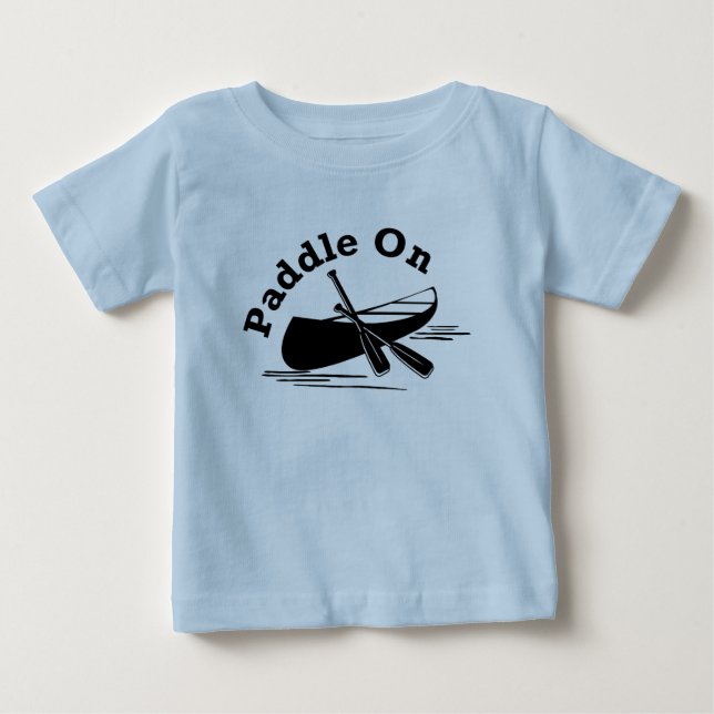 Design-Paddel - Baby Fine Jersey T - Shirt (Vorderseite)