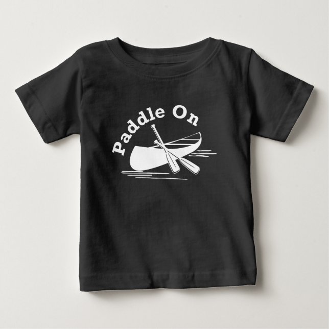 Design-Paddel - Baby Fine Jersey T - Shirt (Vorderseite)