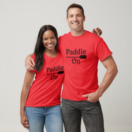 Design-Paddel - Dark-T - Shirt