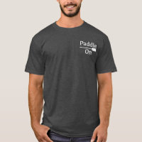 Design-Paddel - Dark-T - Shirt für Männer