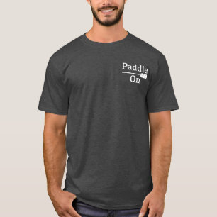 Design-Paddel - Dark-T - Shirt für Männer