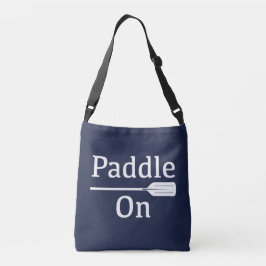 Design-Paddel - Mehrdruck-Cross-Body-Bag, Tragetaschen Mit Langen Trägern