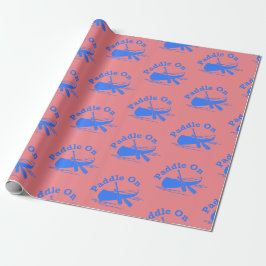 Design-Paddel - Schleifpapier Geschenkpapier
