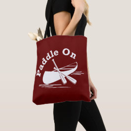 Design-Paddel - Volldrucktasche, Mittel Tasche
