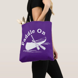 Design-Paddel - Volldrucktasche, Mittel Tasche
