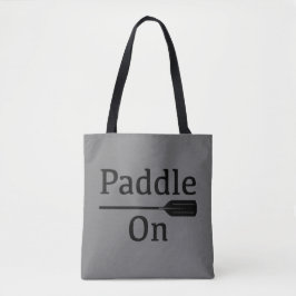 Design-Paddel - Volldrucktasche, Mittel Tasche