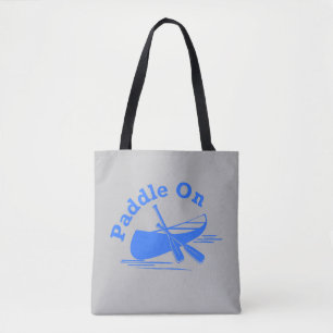 Design-Paddel - Volldrucktasche, Mittel Tasche