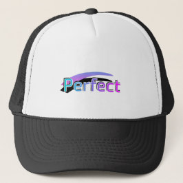 Design parfait sur un casquette noir
