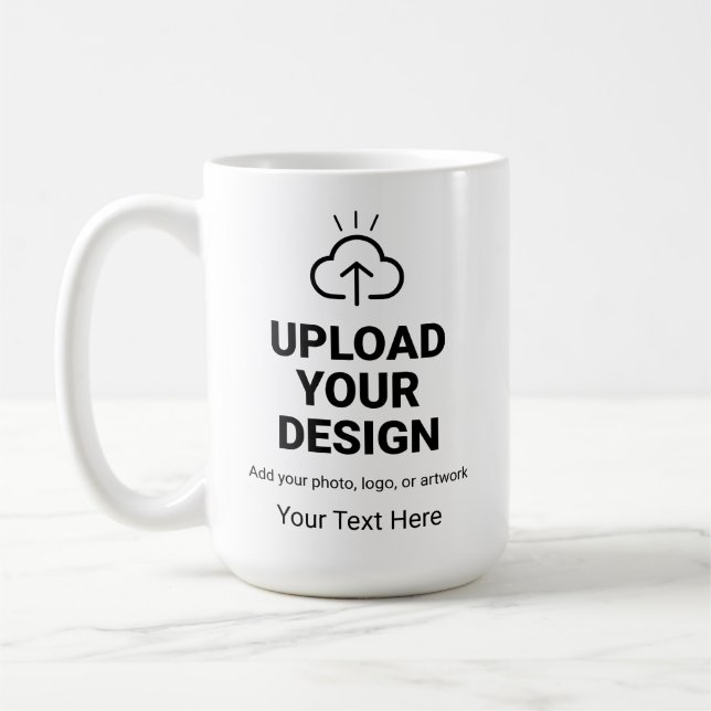 Design Plus Benutzerdefinierte Nachricht Kaffeetasse (Links)