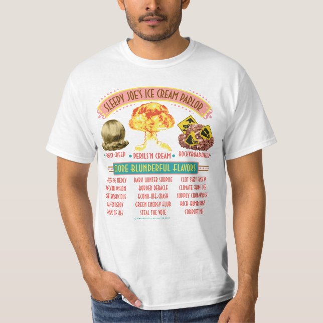 Design politischer T - Shirt (Vorderseite)