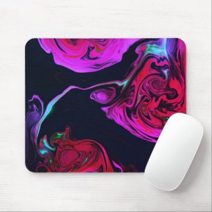 Design rosa Wirbel Mousepad