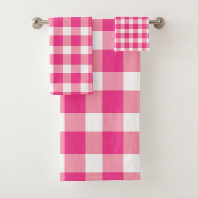 Design rose En vichy (En situation)