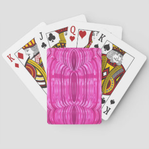 Design rose fractal Cartes de jeu ~ Original