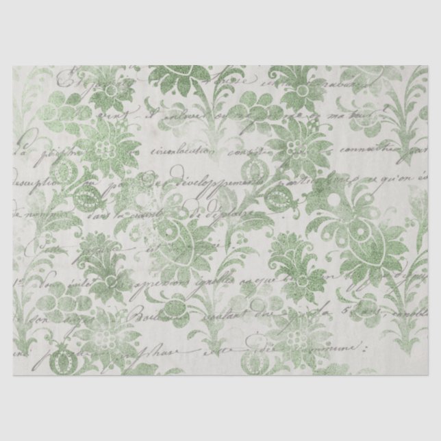 Design-Serie von Ephemera Green Paper Series 13 Seidenpapier (Vorderseite)