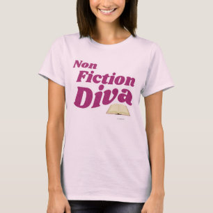 Design-Slogan für Diva Sassy-Autoren aus Nicht-Fik T-Shirt