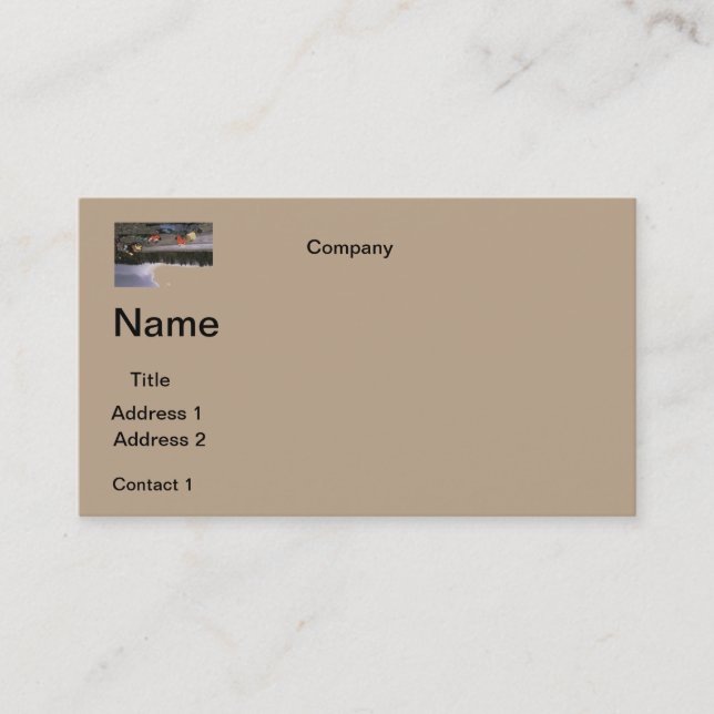 DESIGN SPORTIF carte de visite (Devant)