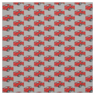 Design-Stoff für Red Corvette Stoff