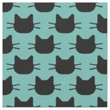Design-Stoff für Schwarze Katzen