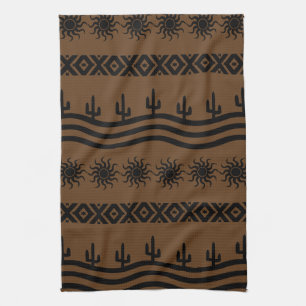 Design Sud-Ouest Serviettes De Cuisine Noire Et Ma