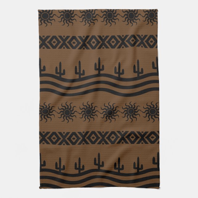 Design Sud-Ouest Serviettes De Cuisine Noire Et Ma (Vertical)