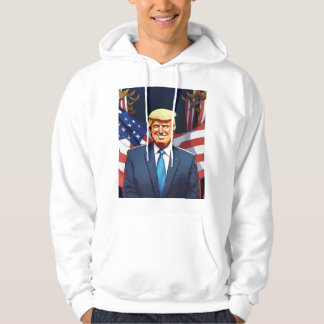 Design sweat - shirt à capuche par Donald Trump av