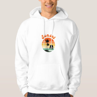 Design Sweat - shirt à capuche Sunset Homme