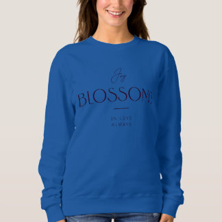 design sweatshirt d'amour