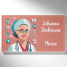 design sympa pour les infirmières namenschild
