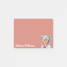 design sympa pour les infirmières post-it klebezettel