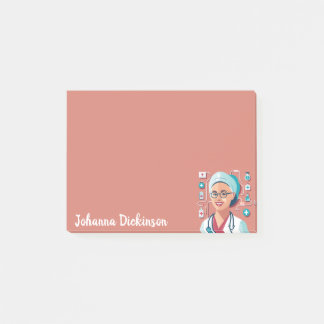 design sympa pour les infirmières post-it klebezettel