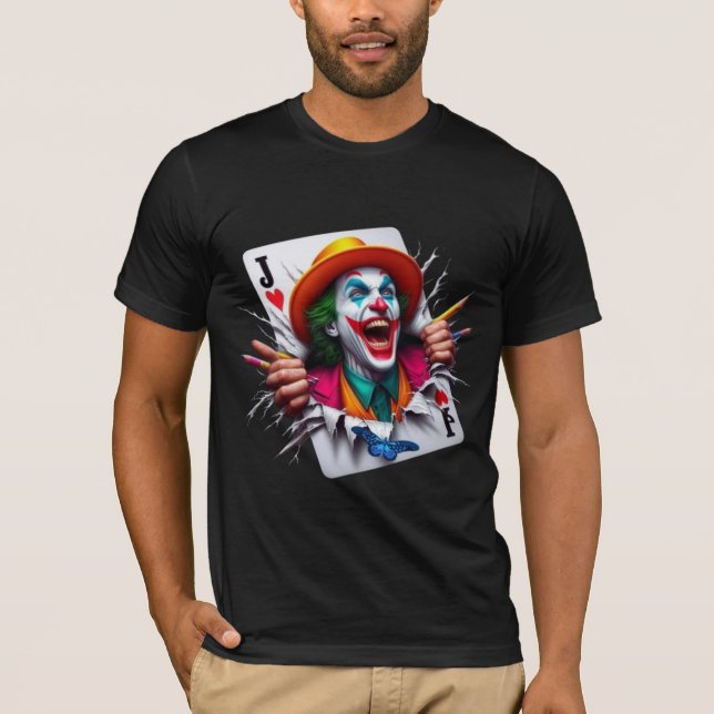 Design-T - Shirt für Joker spielen (Vorderseite)