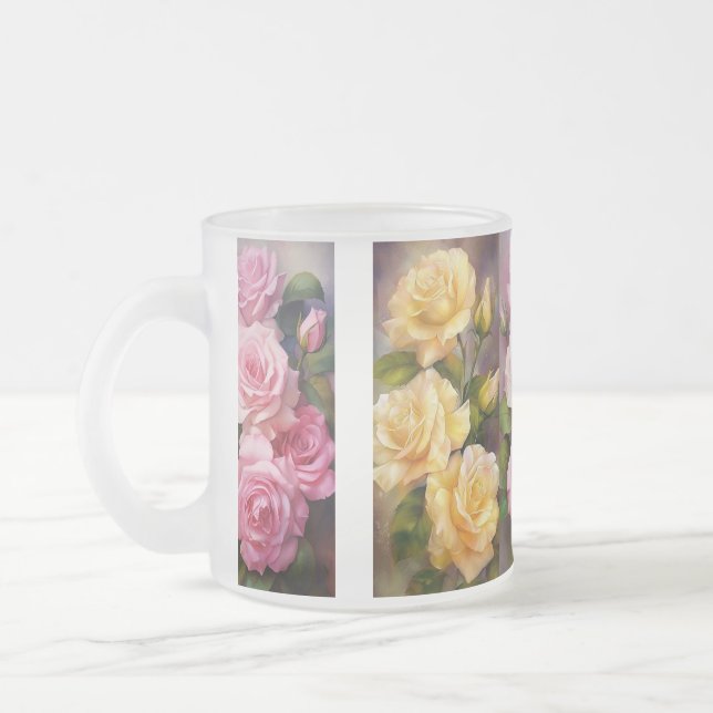 Design-Tasse Mattglastasse (Links)