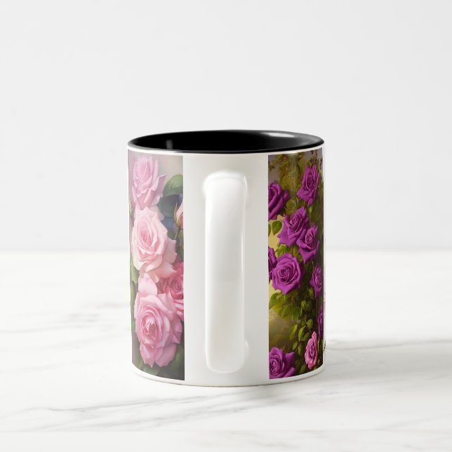 Design-Tasse Zweifarbige Tasse (Henkel)