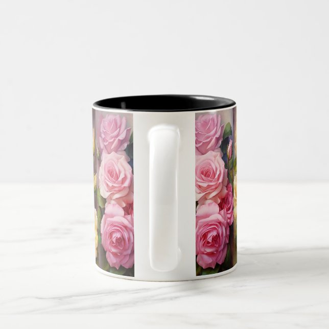 Design-Tasse Zweifarbige Tasse (Henkel)