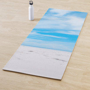 Design-Template für den Sand Blue Sky Wolken Yogamatte