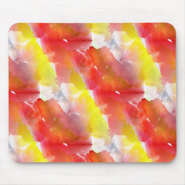 Design Textur Wasserfarben Hintergrund Mousepad (Vorne)