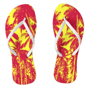 Design tropischer Palmen Flip Flops
