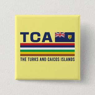 Design Turks und Caicos ISO Alpha 3 Button