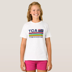Design Turks und Caicos ISO Alpha 3 T-Shirt